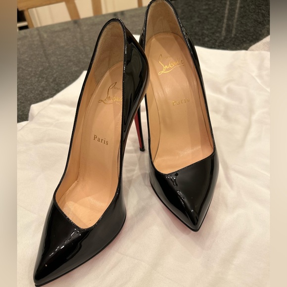 Christian Louboutin Heels | Authentic | size 37.5 | Corneille 100 Patent - Picture 4 of 7